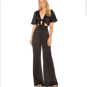Show me your mumu Jenna Jumpsuit in Black